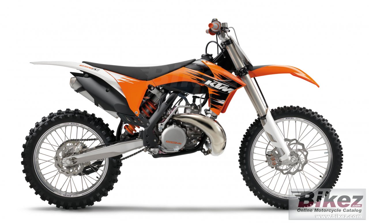 Big KTM 250 sx picture and wallpaper from Bikez.com